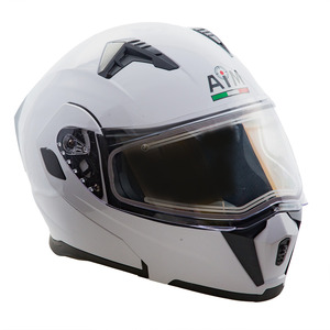 Шлем AiM JK906 (комплект) White Glossy XXXL, фото 5