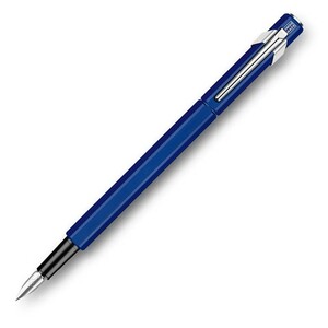 Carandache Office 849 Classic - Matte Navy Blue, перьевая ручка, F, подарочная коробка, фото 5
