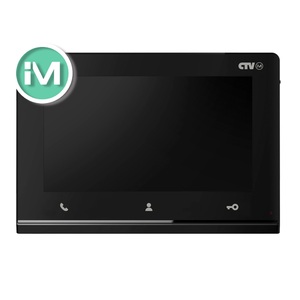 Монитор видеодомофона черный CTV-iM Hello 7, фото 1