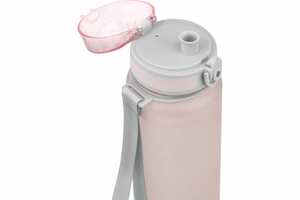 Бутылка Арктика тритановая, с ситечком, 1000 мл, розовая матовая, 720-1000-PKM, фото 3