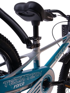Велосипед детский Tech Team Forca 16" grey/blue 2024 (магниевый сплав), фото 5