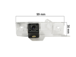 CCD штатная камера заднего вида с динамической разметкой AVEL Electronics AVS326CPR (#012) для CHEVROLET AVEO / CAPTIVA / EPICA / CRUZE / LACETTI / ORLANDO / REZZO, фото 2