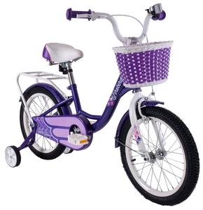 Велосипед Tech Team Firebird 16" фиолетовый (сталь) 2023, фото 2