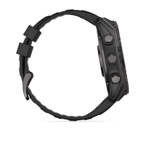 Часы Garmin Fenix 8 51mm AMOLED Saph Carbon Gray DLC Titanium Black-Pebble Grey Sln (010-02905-63G), фото 5
