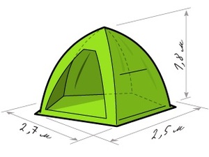 Зимняя палатка Лотос 3 Универсал Т (со съемным утеплителем), фото 11
