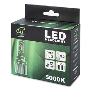 Светодиодная автолампа JT LED H7.12/24V.20W.2 шт., фото 7