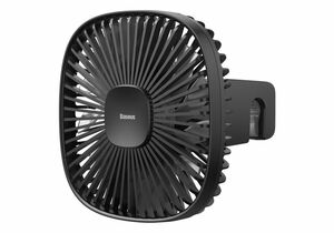 Магнитный вентилятор заднего для сиденья Baseus Natural Wind Magnetic Rear Seat Fan Black, фото 1