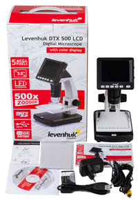 Микроскоп цифровой Levenhuk DTX 500 LCD, фото 8