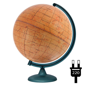 Глобус Марса диаметром 320 мм, с подсветкой