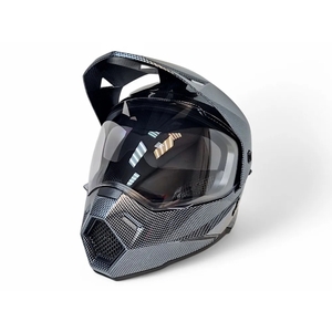 Шлем AiM JK802 глянцевый Carbon XS, фото 2