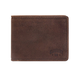 Бумажник Klondike John, коричневый, 11,5x9 см, фото 13