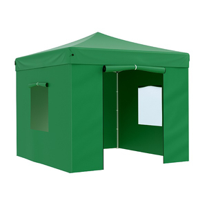 Тент-шатер быстросборный Helex 4331 3x3х3м полиэстер зеленый, фото 1
