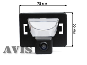 CMOS штатная камера заднего вида AVEL AVS312CPR для MAZDA 5 (#046), фото 2