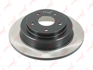 Диск тормозной задний (266x10) LYNXauto BN-1126. Для SUBARU Forester(SF/SG) 2.0-2.5 97> / Impreza(GC/GD) 1.5-2.5 92> / Legacy I-III 1.6-2.5 >03, фото 1