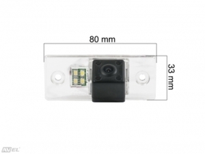 CMOS ИК штатная камера заднего вида AVS315CPR (#073) для автомобилей SKODA, фото 2