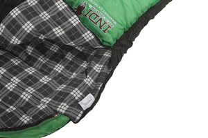 Спальный мешок INDIANA Maxfort Extreme L-zip от -27 °C (одеяло с подголовником, фланель, 195+35X85 см), фото 2