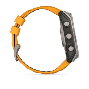 Часы Garmin Fenix 8 51mm AMOLED Saph Graphite DLC Titanium Spark Orange-Graphit Sln(010-02905-53G), фото 10