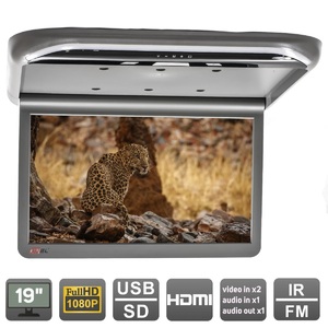 Потолочный монитор 19" со встроенным Full HD медиаплеером AVEL AVS1920MGR серый, фото 1