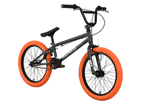 Велосипед Stark'22 Madness BMX 1 темно-серый/серебристый/оранжевый, фото 2