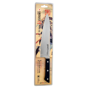 Нож Samura Harakiri Шеф, 20,8 см, корроз.-стойкая сталь, ABS пластик, черный, фото 7