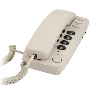 Телефон проводной RITMIX RT-100 ivory, фото 1