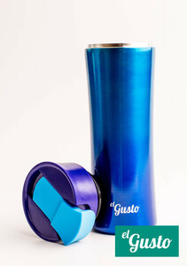 Термокружка El Gusto Gradient (0,47 литра), синяя, фото 12