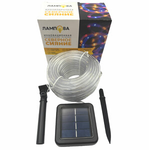Инновационная водонепроницаемая LED-гирлянда ЛАМПОВА "Северное сияние" 200 ламп, 20 метров (TYL-20-SB-RGB200-20), фото 2