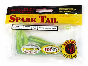 Виброхвосты съедоб. искусст. LJ Pro Series Spark Tail 2,0in (05,00)/T57 10шт., фото 3