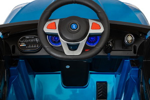 Детский автомобиль Toyland BMW X6 mini YEP7438 синий, фото 8