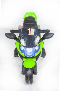 Детский мотоцикл Toyland Minimoto LQ 158 Зеленый, фото 3