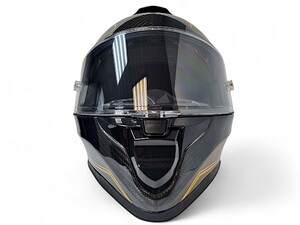Шлем AiM RH365 Carbon KAIQI GOLDEN M, фото 5