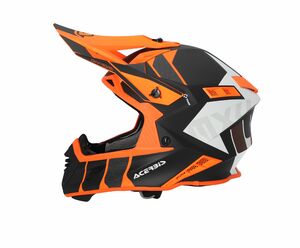 Шлем Acerbis X-TRACK 22-06 Orange-Fluo/Black S, фото 5