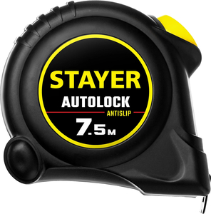 Рулетка с автостопом STAYER АutoLock 7.5м х 25мм 2-34126-07-25, фото 2