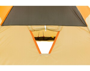 Палатка рыбака Митек Омуль 3 (оранжевый/хаки-бежевый), фото 5