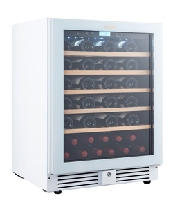 Винный шкаф CellarPrivate встраиваемый, однокамерный на 51 бутылку белый, скрытая ручка CP051-1TWH, фото 9