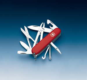 Нож Victorinox Deluxe Tinker, 91 мм, 17 функций, красный, фото 2