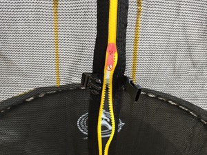 Батут каркасный Tech Team KENGA PRO 8FT черный-желтый / black-yellow, фото 7