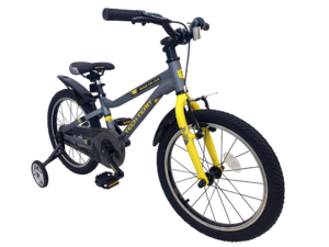 Велосипед детский TechTeam Drift 16" серый (алюмин)