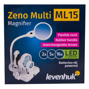 Мультилупа Levenhuk Zeno Multi ML15, белая, фото 12