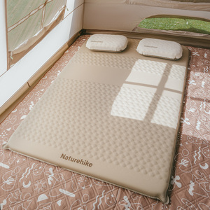 Коврик Naturehike CNK2300WS012 самонадувной двухспальный коричневый 6,5см,6927595753989, фото 4