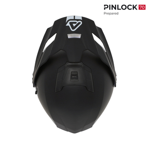 Мотошлем Acerbis RIDER матовый Black 2 S, фото 8
