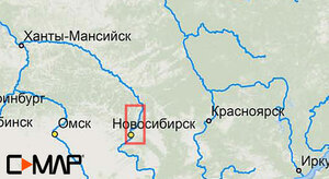 Карта C-MAP RS-N509 - Новосибирск-Томск, фото 1