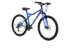 Велосипед Stark'23 Slash 26.1 D насыщенный синий/горчичный 14.5", фото 2