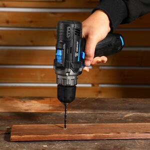 Аккумуляторная дрель-шуруповёрт DEKO ZKCD12 SET6 в кейсе + оснастка 13 шт, 12В, 2х3.0Ач, фото 8