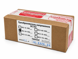 Преобразователь напряжения Сибконтакт ИС2-24-300 DC/AC,24В/220В, 300Вт, фото 8