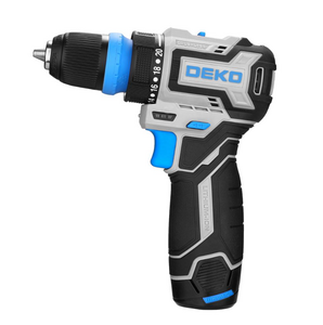 Дрель-шуруповерт аккумуляторная бесщеточная компактная DEKO Loner 12V PRO со съёмным патроном, 12В, 1x3.0Ач, фото 6