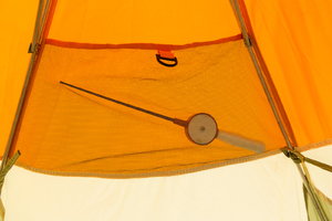 Палатка для зимней рыбалки Митек Нельма-1 (оранжевый-бежевый/хаки), фото 6