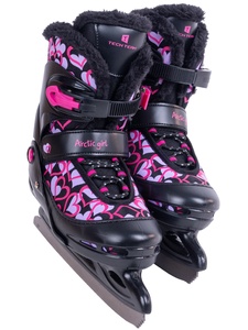 Детские раздвижные коньки Tech Team Arctic Girl Black р.33-36 (S), фото 7