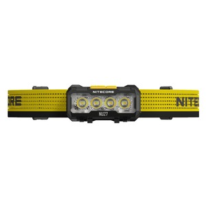 Налобный фонарь NITECORE NU27-BK (NU27-BK) черно-желтый, фото 3
