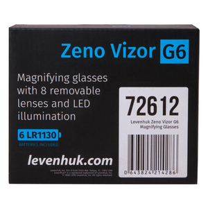 Лупа-очки Levenhuk Zeno Vizor G6, фото 13